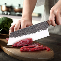 Kuty nóż kuchenny ze stali nierdzewnej mięso ryby warzywa krojenie profesjonalny nóż szefa kuchni rzeźnik tasak nóż 5